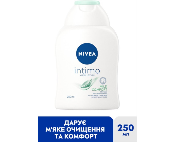 Гель для інтимної гігієни natural 250 мл Nivea bath