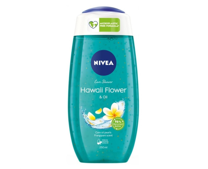 Гель для душу бальзам квітка та олія 250 мл Nivea душ