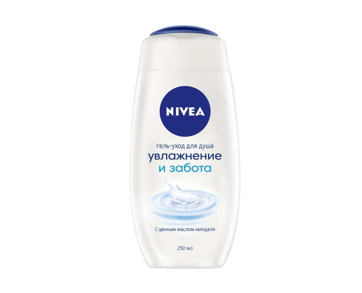 Гель для душу зволож та догл 250 мл Nivea shower