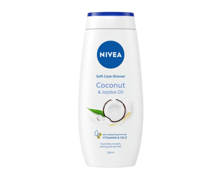 Гель для душу кокос та олія жожоба 250 мл Nivea shower