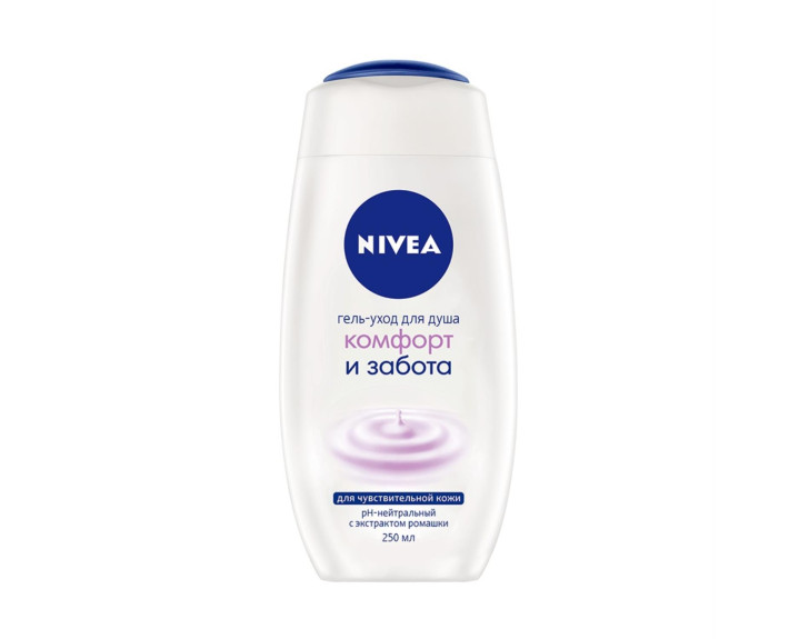 Гель для душа комфорт и уход 250 мл Nivea shower