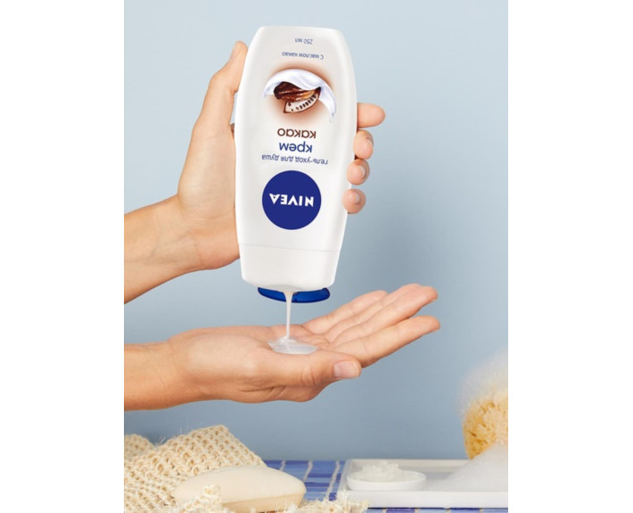 Гель для душу крем какао 250 мл Nivea shower