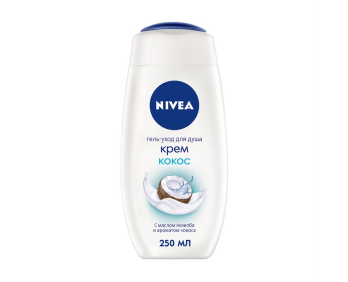 Гель для душу крем кокос 250 мл Nivea shower