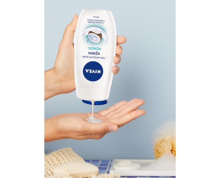 Гель для душу крем кокос 250 мл Nivea shower