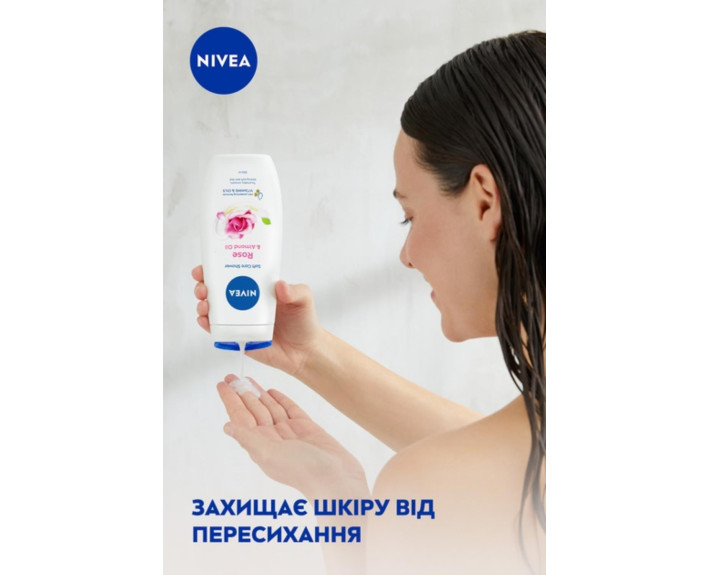 Гель для душу крем троянда 250 мл Nivea shower