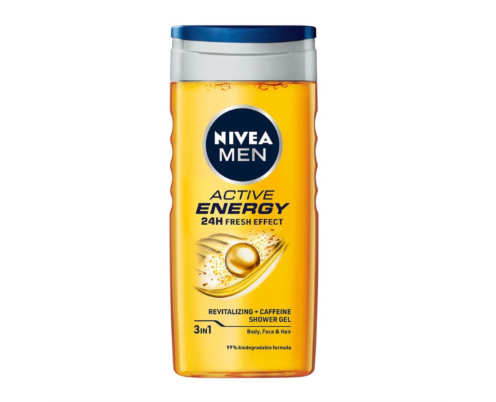 Гель для душу boost* 3в1 д/тіл обл і вол 250 мл Nivea shower
