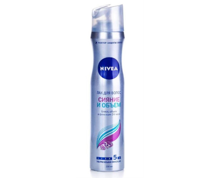 Лак для волосся блиск та об'єм 250 мл Nivea styling