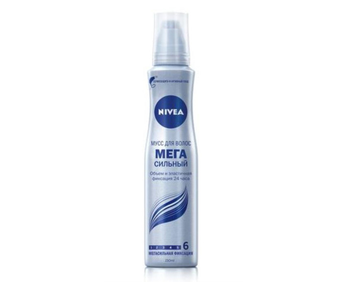 Мус для волосся мега сильний 150 мл Nivea styling