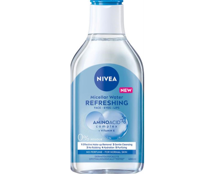Міцелярна вода освіжаюча 3в1 400 мл Nivea visage