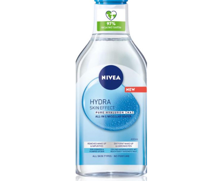 Міцелярна вода  hydra skin effect з гіалур кисл 400 мл Nivea