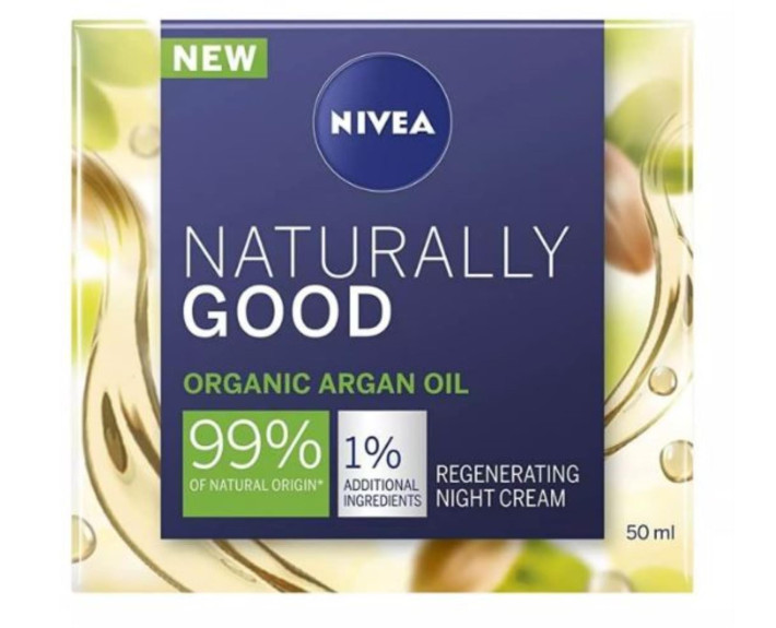 Ночной крем восстанавливающий 50 мл Nivea Naturally Good