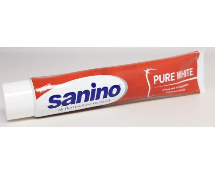Зубна паста відбілювальна 90 мл Sanino pure white