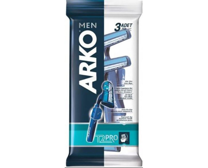 Бритва для гоління T2 pro double 3 шт Arko