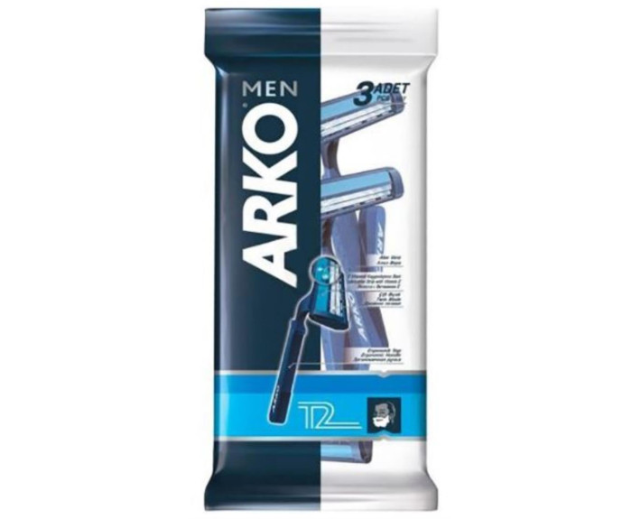 Бритва для гоління T2 регулар 3 шт Arko