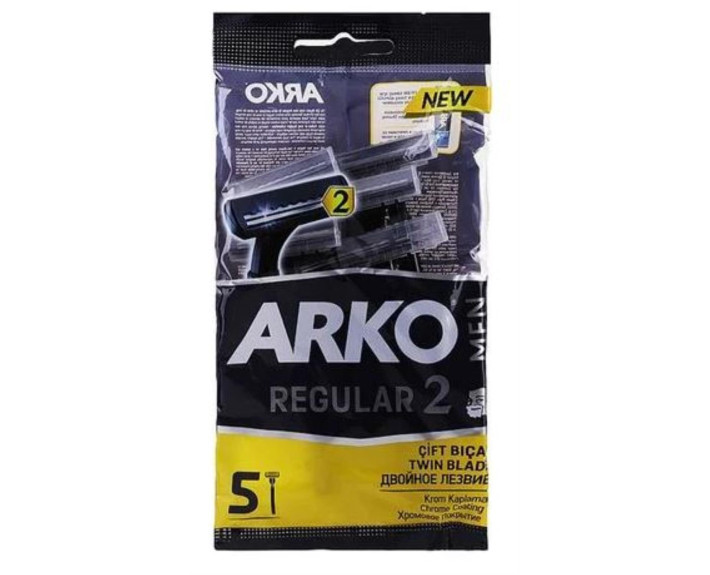 Бритва для гоління T2 регулар 5 шт Arko