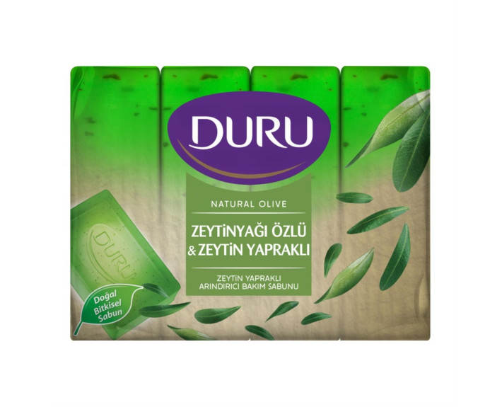 Туалетное мыло экопак экстра оливковое масло 4*150 г Duru natural
