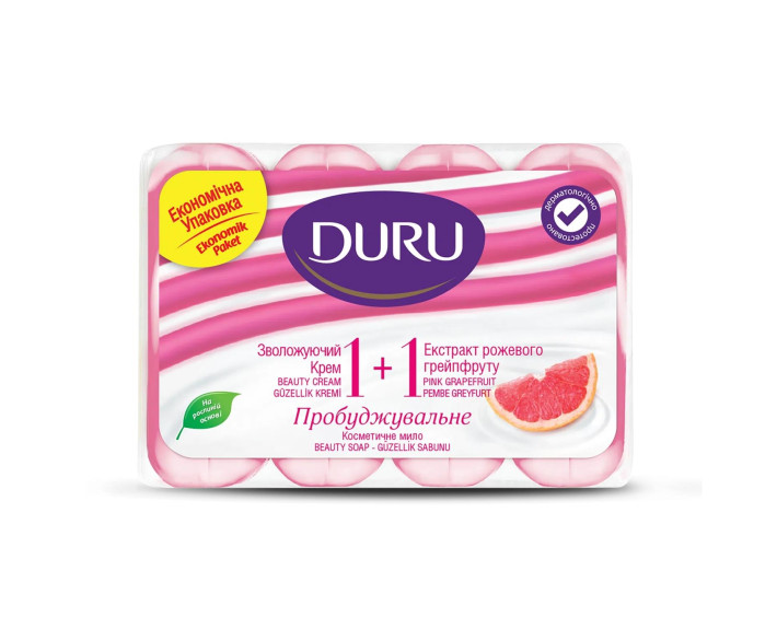 Туал мило екопак грейпфрут 4*80 г 1+1 Duru