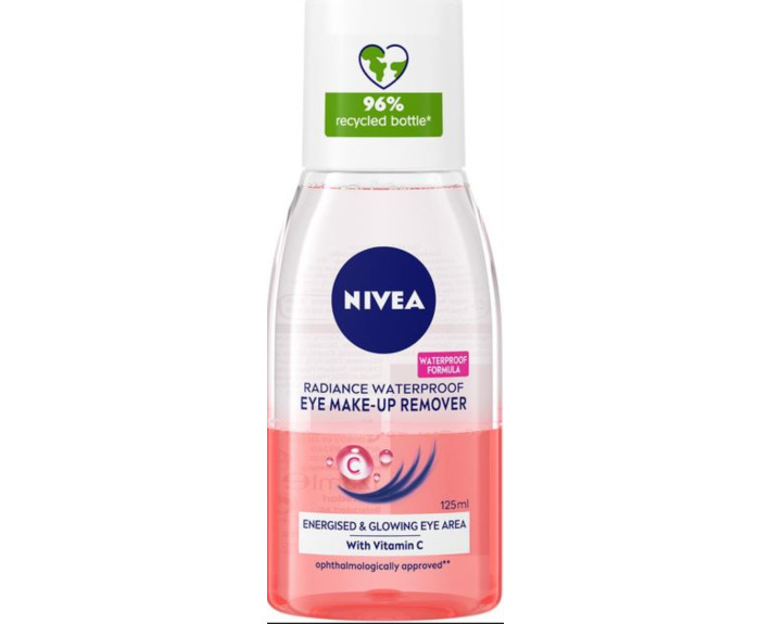 Средство для снятия макияжа с глаз сияние кожи 125 мл Nivea make up