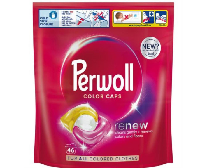 Капсули для кольорових речей 32шт, PERWOLL