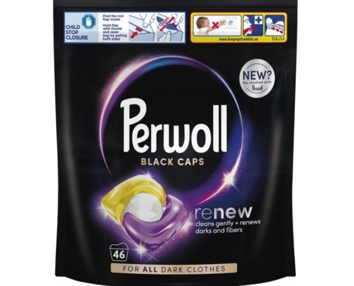 Капсулы для темных и черных вещей 42 шт PERWOLL Сербия