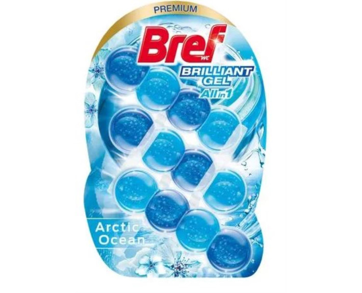 Сверкающий гель Чаривный бриз 42г*3, BREF