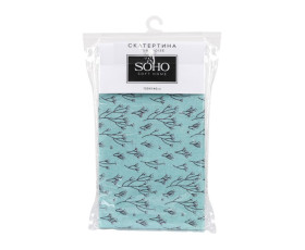 Скатертина SOHO 120*140 см Turquoise, Китай