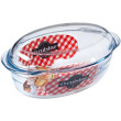 Кастрюля с/к O. CUSINE PYREX овальна з кришкою 3,0л, Франция