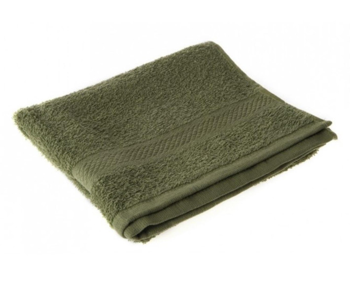 Рушник д/обличчя 50*90 см, бавовна 100%, Basic Olive, Пакистан SOHO