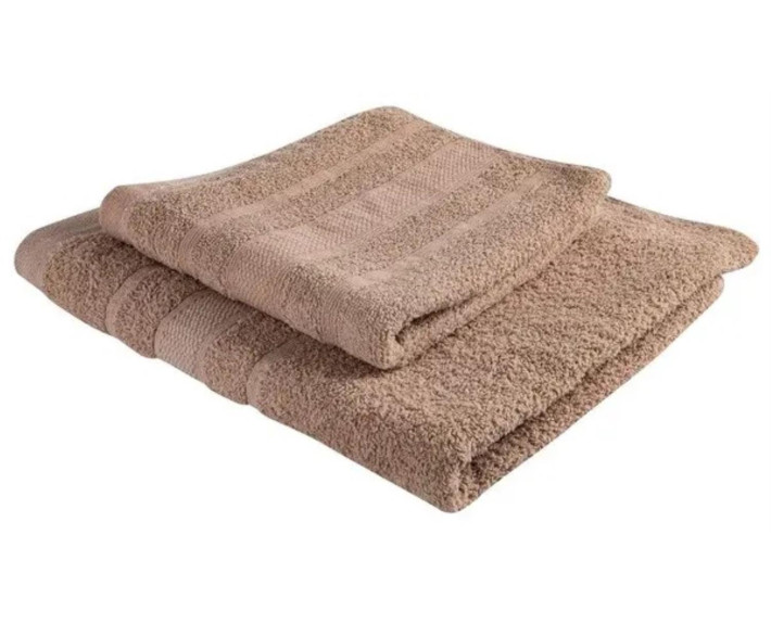 Рушник банный 50*90 см, хлопок, Basic Beige, Китай SOHO