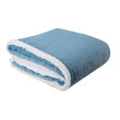 Ковдра флісова 150*200 см Plush hugs Silver blue, SOHO  Китай