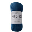 Плед 200*220 см Royal blue, SOHO Китай
