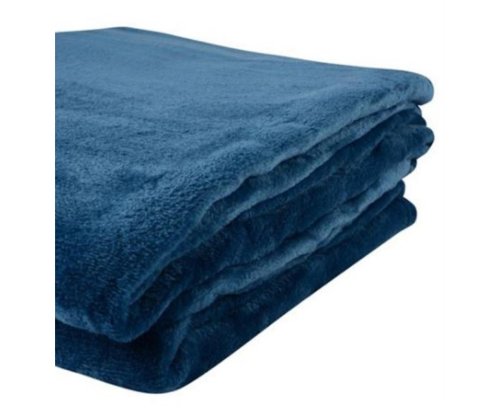 Плед 200*220 см Royal blue, SOHO Китай