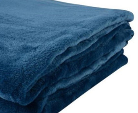 Плед 200*220 см Royal blue, SOHO Китай