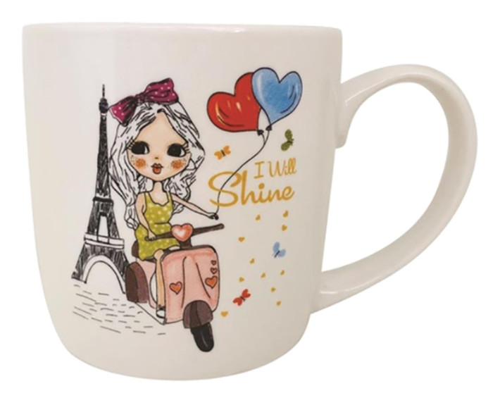 Чашка LIMITED EDITION MISS PARIS B 280 мл, Китай