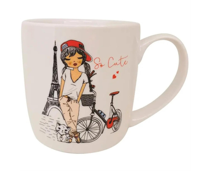 Чашка LIMITED EDITION MISS PARIS C 280 мл, Китай