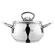 Каструля зі скляною кришкою Ardesto Black Mars, 1,1л, нержавіюча сталь