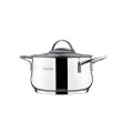 Каструля зі скляною кришкою Ardesto Black Mars, 1,8л, нержавіюча сталь