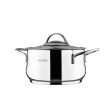 Каструля зі скляною кришкою Ardesto Black Mars, 2,3л, нержавіюча сталь