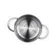 Каструля зі скляною кришкою Ardesto Black Mars, 2,3л, нержавіюча сталь