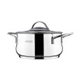 Кастрюля с стеклянной крышкой Ardesto Black Mars, 3,0л, нержавеющая сталь