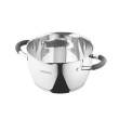 Каструля зі скляною кришкою та зливом Ardesto Gemini Livorno, 2,3л, нержавіюча сталь, силікон