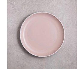Тарілка обідня Ardesto Cremona Summer pink, 26 см, кераміка, рожева