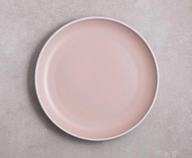 Тарілка обідня Ardesto Cremona Summer pink, 26 см, кераміка, рожева