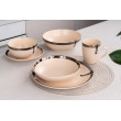Салатник Ardesto Liguria Cream, 22 см, кераміка, кремовий