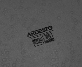 Тарілка десертна Ardesto Trento, 20,5 см, кераміка, сірий
