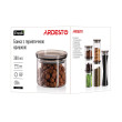 Банка для хранения Ardesto Fresh, 380 мл, стекло, пластик, прозрачный