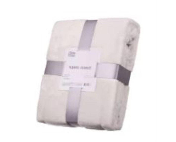 Плед Ardesto Flannel, 200х220см, 100% полиэстер, айвори