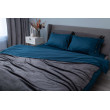 Плед Ardesto Flannel, 200х220см, 100% поліестер, сірий темний