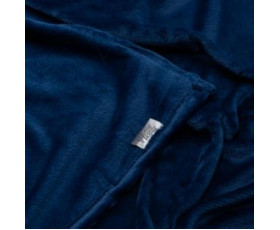Плед Ardesto Flannel, 200х220см, 100% поліестер, синій