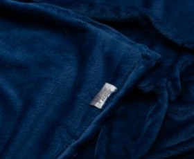 Плед Ardesto Flannel, 200х220см, 100% поліестер, синій